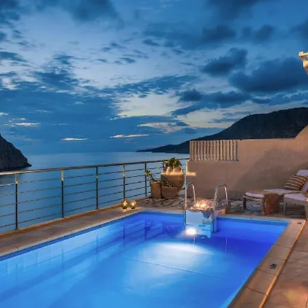 Extraordinary Kefalonia Lavi 2 Bedrooms Seafornt Spectacular Sea Views Private Outdoor Pool Assos *