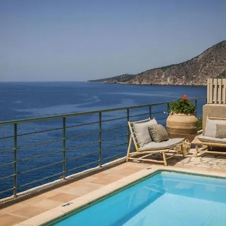 Assos Seaview 2 Bedrooms Private Pool Palatsina *